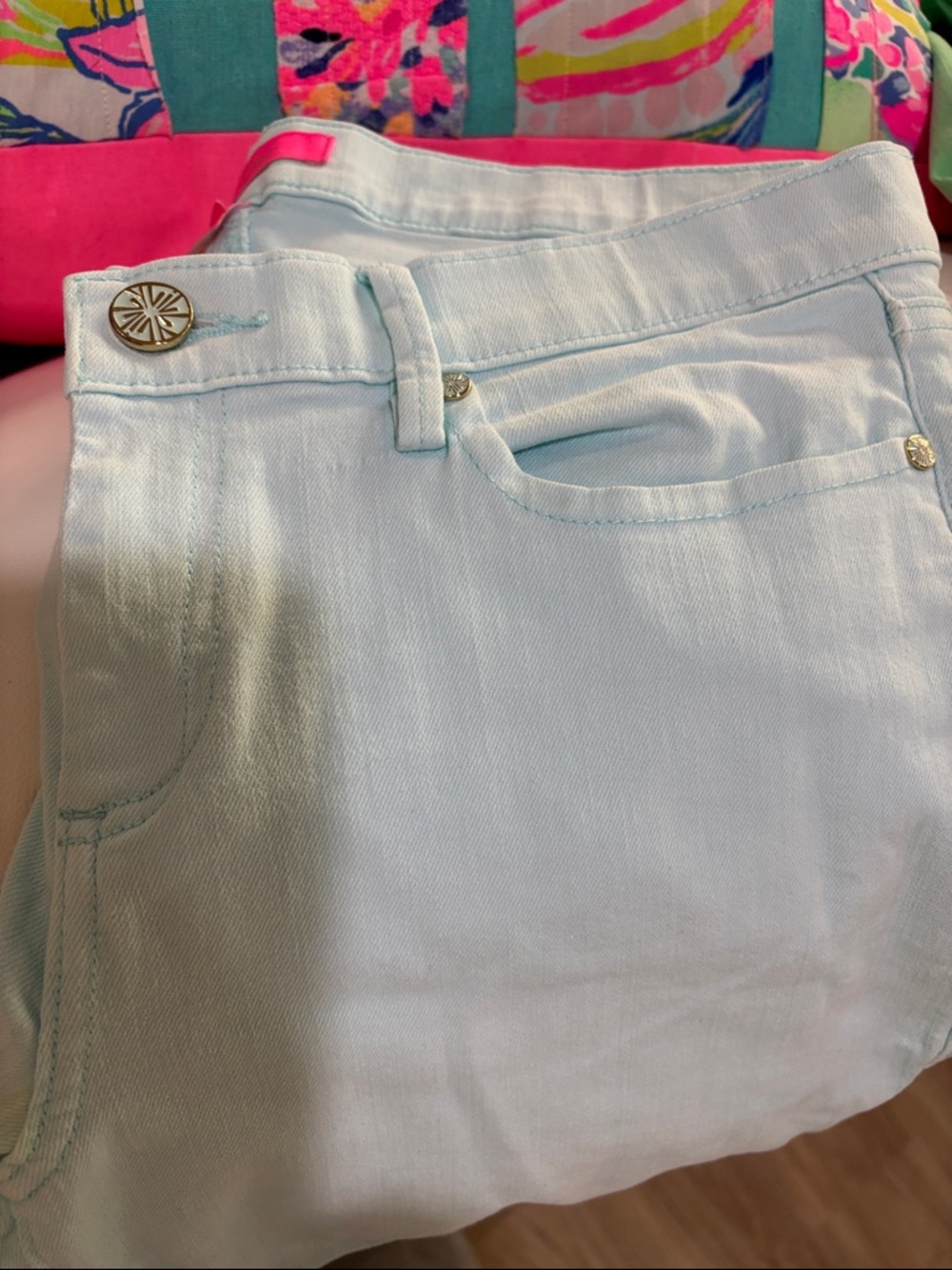 Lilly Pulitzer Light Blue Denim jeans